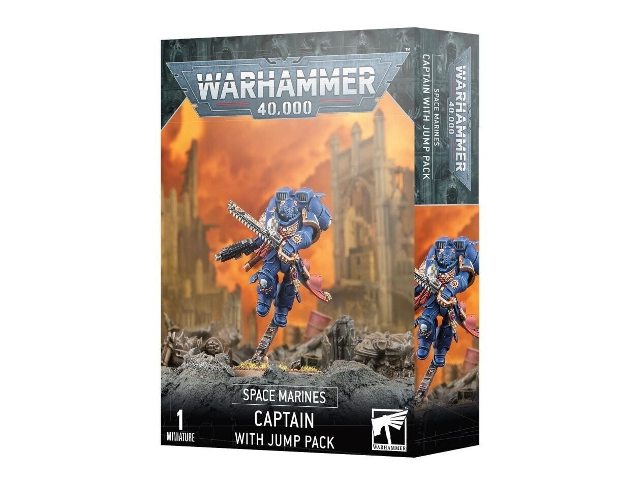 Konstruktorius Space Marines: Captain with Jump Pack Games Workshop, 25 d. цена и информация | Konstruktoriai ir kaladėlės | pigu.lt