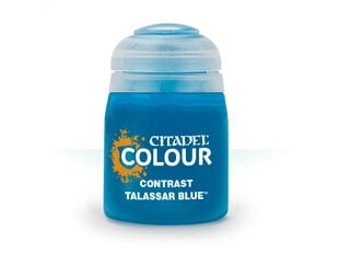 Akriliniai dažai Citadel Talassar Blue (contrast) 29-39, 18ml kaina ir informacija | Piešimo, tapybos, lipdymo reikmenys | pigu.lt