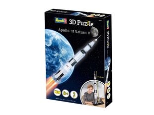 Revell - 3D Puzzle Apollo 11 Saturn V, 00250 цена и информация | Пазлы | pigu.lt