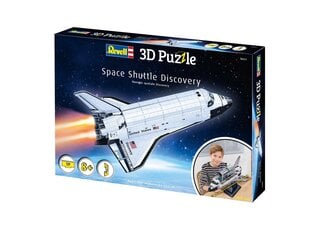 Revell - 3D Puzzle Space Shuttle Discovery, 00251 цена и информация | Пазлы | pigu.lt