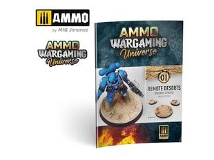 Инструкция склеиваемых конструкторов Ammo Mig Ammo Wargaming Universe Book No. 01 - Remote Deserts, 6920 цена и информация | Склеиваемые модели | pigu.lt