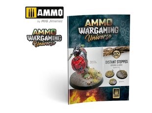 Инструкция склеиваемых конструкторов Ammo Mig Ammo Wargaming Universe Book No. 02 Distant Steppes, 6921 цена и информация | Склеиваемые модели | pigu.lt
