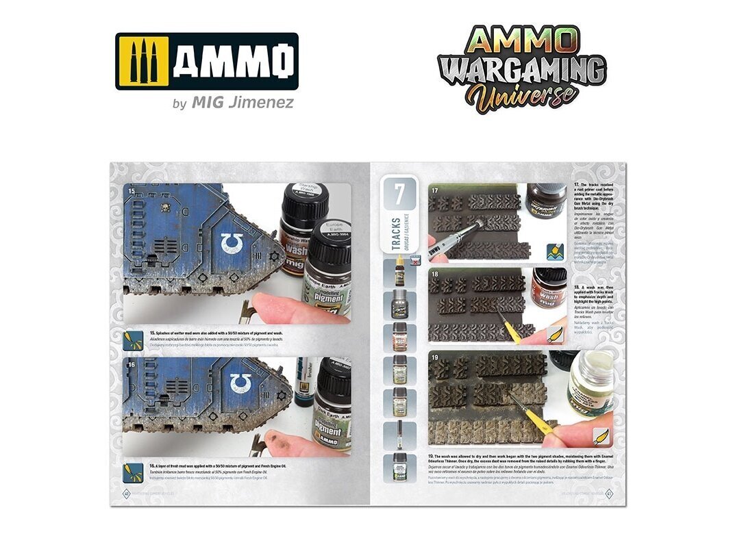 Klijuojami modeliai Ammo Mig Wargaming Universe, 56psl kaina ir informacija | Klijuojami modeliai | pigu.lt