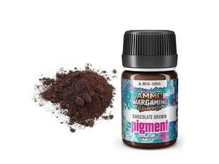 Pigmentas Ammo Mig Chocolate Brown, 35ml, 3060, rudas kaina ir informacija | Piešimo, tapybos, lipdymo reikmenys | pigu.lt