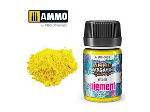 Pigmentas Ammo Mig Yellow, 35ml, 3059, geltonas цена и информация | Принадлежности для рисования, лепки | pigu.lt