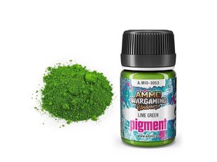 Pigmentas Ammo Mig Lime Green, 35ml, 3053, žalias kaina ir informacija | Piešimo, tapybos, lipdymo reikmenys | pigu.lt