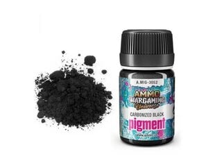 Pigmentas Ammo Mig Carbonized Black, 35m, 3052, juodas kaina ir informacija | Piešimo, tapybos, lipdymo reikmenys | pigu.lt