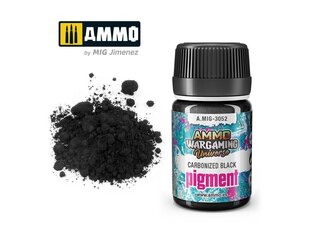 Pigmentas Ammo Mig Carbonized Black, 35m, 3052, juodas цена и информация | Принадлежности для рисования, лепки | pigu.lt