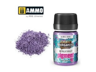 Pigmentas Ammo Mig Metallic Violet, 35ml, 3049, violetinis цена и информация | Принадлежности для рисования, лепки | pigu.lt