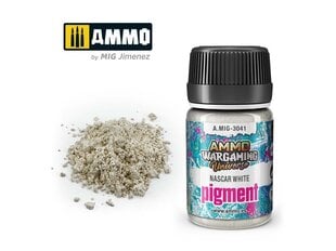 Pigmentas Ammo Mig NASCAR White, 35ml, 3041, baltas kaina ir informacija | Piešimo, tapybos, lipdymo reikmenys | pigu.lt