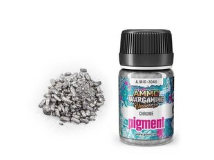 Pigmentas Ammo Mig Chrome, 35ml, 3040, sidabrinis kaina ir informacija | Piešimo, tapybos, lipdymo reikmenys | pigu.lt