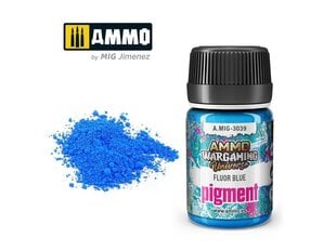 Pigmentas Ammo Mig Fluor Blue, 35ml, 3039, mėlynas kaina ir informacija | Piešimo, tapybos, lipdymo reikmenys | pigu.lt