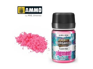 Pigmentas Ammo Mig Fluor Pink, 35ml, 3036, rožinis цена и информация | Принадлежности для рисования, лепки | pigu.lt