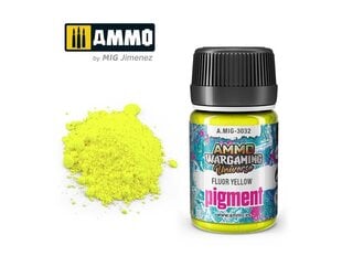 Pigmentas Ammo Mig Fluor Yellow, 35ml, 3032, geltonas цена и информация | Принадлежности для рисования, лепки | pigu.lt