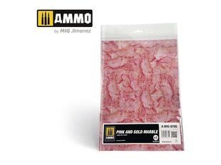 AMMO MIG - материал для моделирования Pink and Gold Marble. Sheet of marble 8785 цена и информация | Принадлежности для рисования, лепки | pigu.lt