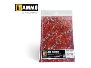 Medžiaga modeliavimui Ammo Mig Red Marble, 2 vnt, 8777, raudona kaina ir informacija | Piešimo, tapybos, lipdymo reikmenys | pigu.lt