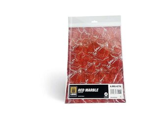 AMMO MIG - материал для моделирования Red Marble. Sheet of marble 8776 цена и информация | Принадлежности для рисования, лепки | pigu.lt