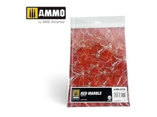 AMMO MIG - материал для моделирования Red Marble. Sheet of marble 8776 цена и информация | Принадлежности для рисования, лепки | pigu.lt