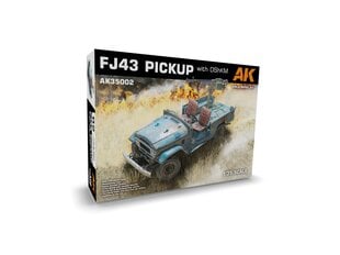 Automoblio konstruktorius AK Interactive Toyota Land Cruiser FJ43 Pickup with DShKM, 1:35, AK35002 цена и информация | Конструкторы и кубики | pigu.lt