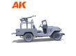 Automoblio konstruktorius AK Interactive Toyota Land Cruiser FJ43 Pickup with DShKM, 1:35, AK35002 kaina ir informacija | Konstruktoriai ir kaladėlės | pigu.lt