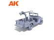 Automoblio konstruktorius AK Interactive Toyota Land Cruiser FJ43 Pickup with DShKM, 1:35, AK35002 kaina ir informacija | Konstruktoriai ir kaladėlės | pigu.lt