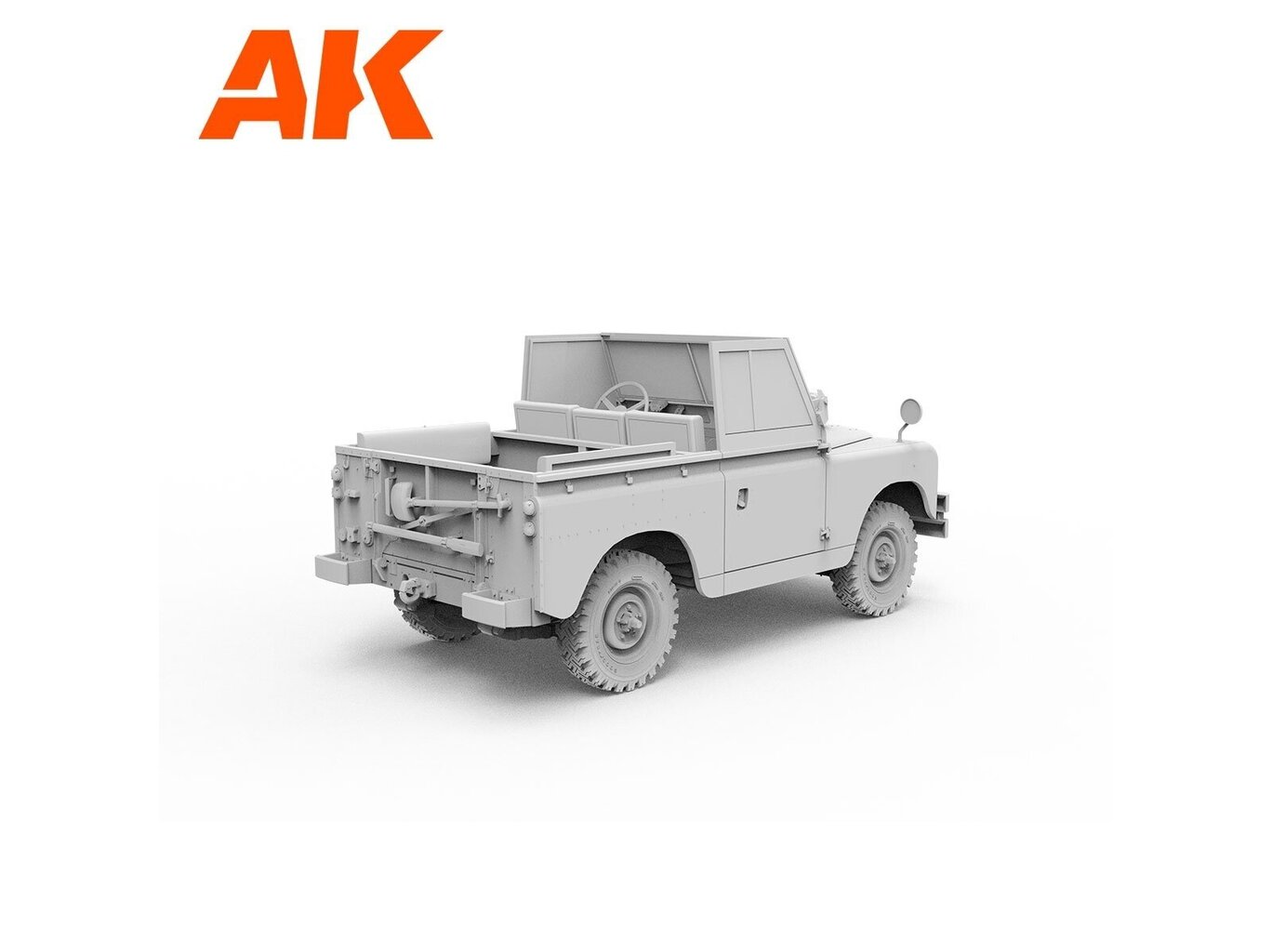 Automobilio konstruktorius AK Interactive Land Rover 88 Series IIA Rover 8, 1:35, AK35012 kaina ir informacija | Konstruktoriai ir kaladėlės | pigu.lt