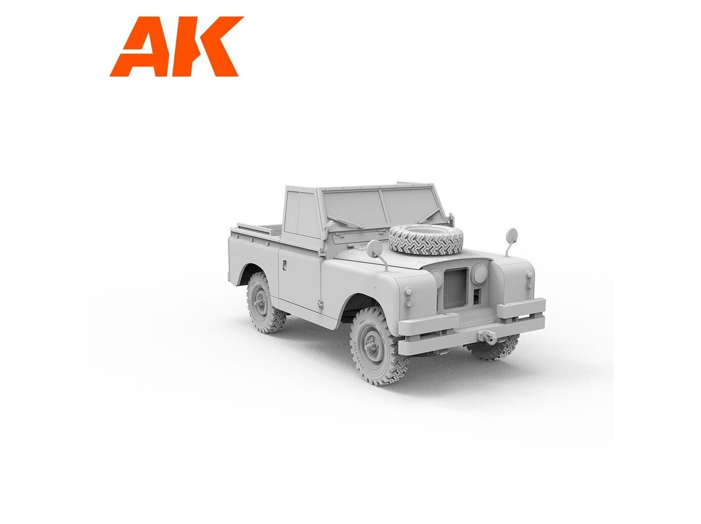 Automobilio konstruktorius AK Interactive Land Rover 88 Series IIA Rover 8, 1:35, AK35012 kaina ir informacija | Konstruktoriai ir kaladėlės | pigu.lt