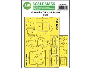 Аксессуары для склеиваемой модели ASK Sikorsky CH-54A Tarhe one-sided express fit mask for ICM, 1/35, 200M35006 цена и информация | Конструкторы и кубики | pigu.lt