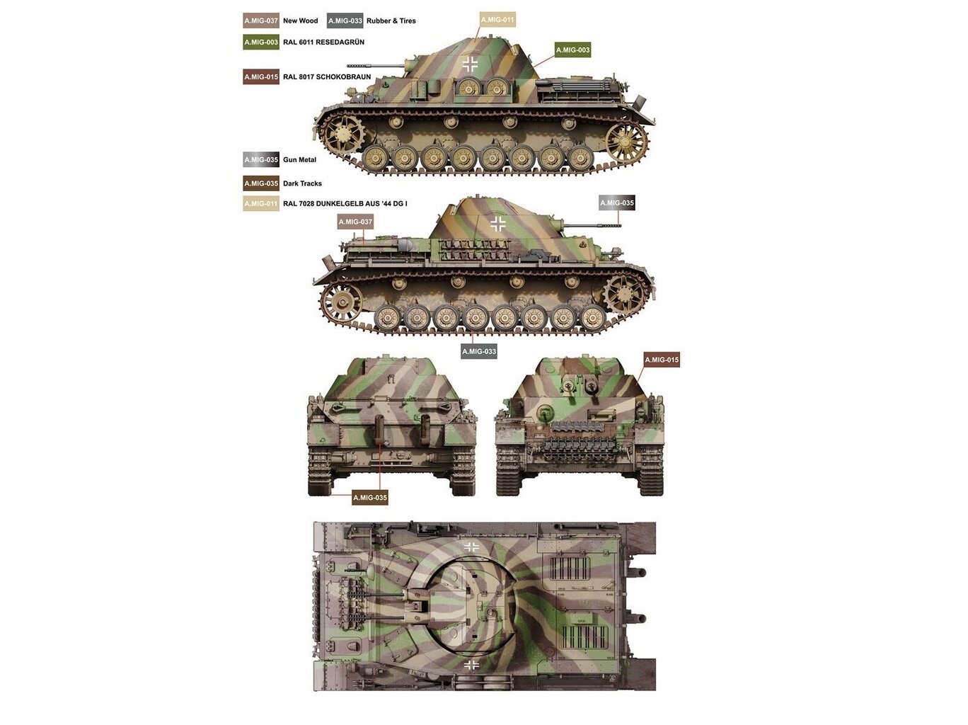 Surenkamas modelis Kugelblitz Flak Panzer IV Border Model BT-039 kaina ir informacija | Konstruktoriai ir kaladėlės | pigu.lt