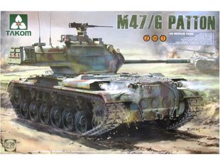 Surenkamas modelis M47/G Patton 2in1 Takom, 2070 цена и информация | Конструкторы и кубики | pigu.lt