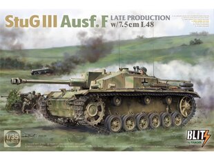 Surenkamas modelis StuG III Ausf. F Late Production w/7.5cm L/48 Takom, 8015 цена и информация | Конструкторы и кубики | pigu.lt