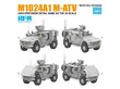 Surenkamas modelis M1024A1 Oshkosh M-ATV MRAP all terrain vehicle Rye Field Model, RFM-4801 kaina ir informacija | Konstruktoriai ir kaladėlės | pigu.lt