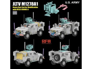 Конструктор Rye Field Model JLTV M1278A1 Heavy Gun Carrier Modification with M153 Crows II US Army / Slovenian Armed Forces, 1/35, RFM-5099 цена и информация | Конструкторы и кубики | pigu.lt