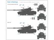 Surenkamas modelis British Heavy Tank FV214 Dragon 3555 kaina ir informacija | Konstruktoriai ir kaladėlės | pigu.lt