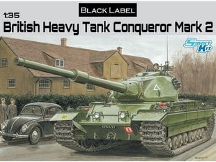 Surenkamas modelis British Heavy Tank FV214 Dragon 3555 kaina ir informacija | Konstruktoriai ir kaladėlės | pigu.lt