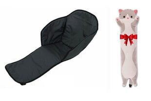 Čiužinio įdėklas rogėms, pilkas ir Pliušinė pagalvė Katė, 50 cm kaina ir informacija | Rogutės | pigu.lt
