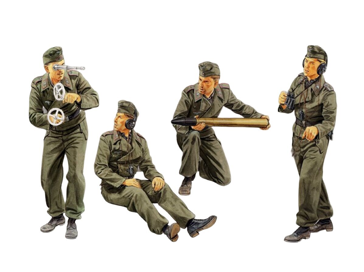 Surenkamas modelis Dragon German Self-Propelled Gun Crew, 1/35, 6367 kaina ir informacija | Konstruktoriai ir kaladėlės | pigu.lt