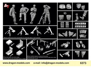 Surenkamas modelis Dragon Fallschirmjäger Kurzer Granatwerfer42 Gen2, 1/35, 6373 kaina ir informacija | Konstruktoriai ir kaladėlės | pigu.lt