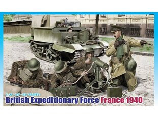 Surenkamas modelis Dragon British Expeditionary Force France 1940, 1/35, 6552 цена и информация | Конструкторы и кубики | pigu.lt