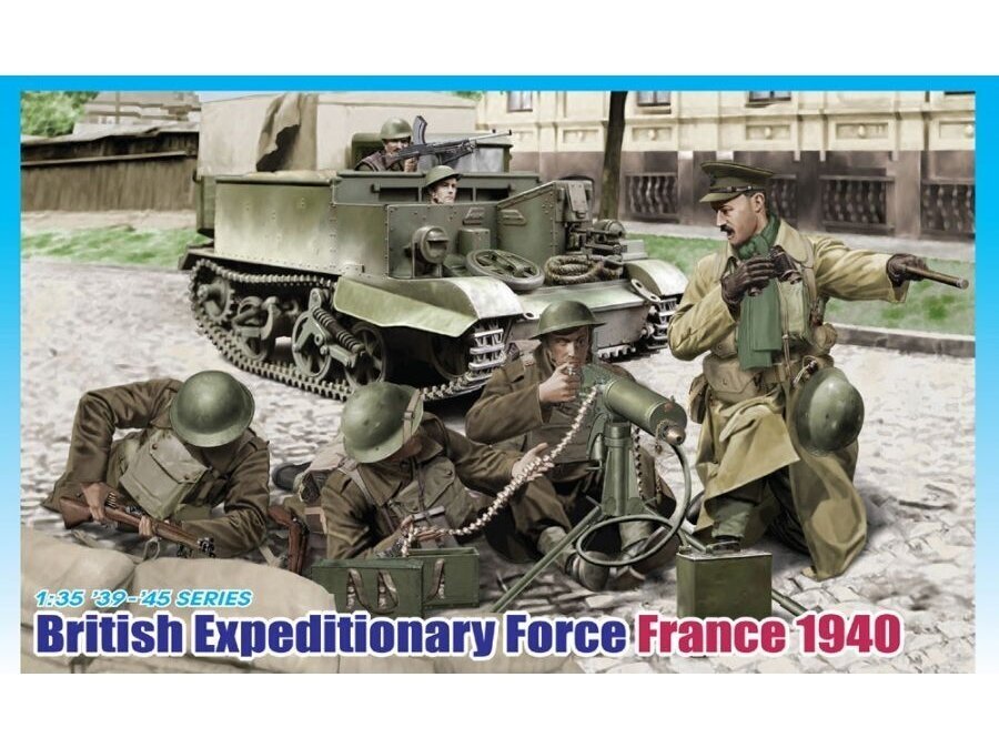 Surenkamas modelis Dragon British Expeditionary Force France 1940, 1/35, 6552 kaina ir informacija | Konstruktoriai ir kaladėlės | pigu.lt