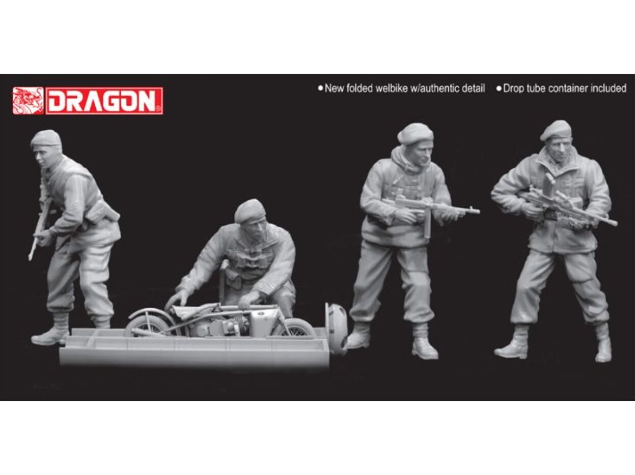 Surenkamas modelis Dragon 2nd SAS Regiment France 1944, 1/35, 6586 kaina ir informacija | Konstruktoriai ir kaladėlės | pigu.lt