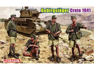 Конструктор Dragon Gebirgsjäger Crete 1941, 1/35, 6742 цена и информация | Конструкторы и кубики | pigu.lt