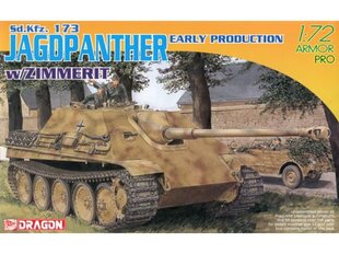 Конструктор Dragon Sd.Kfz. 173 Jagdpanther early production w/ Zimmerit, 1/72, 7241 цена и информация | Конструкторы и кубики | pigu.lt