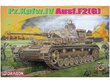 Surenkamas modelis Dragon Pz.Kpfw. IV Ausf. F2 G, 1/72, 7359 kaina ir informacija | Konstruktoriai ir kaladėlės | pigu.lt