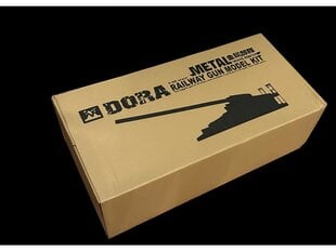 Surenkamas modelis Glow2B Dora Railway Gun, 1/35, 8109999 kaina ir informacija | Konstruktoriai ir kaladėlės | pigu.lt