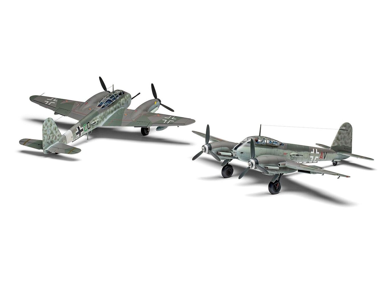 Lėktuvo konstruktorius Airfix Messerschmitt Me410A-1/U2 & U4, 1:72, A04066 kaina ir informacija | Konstruktoriai ir kaladėlės | pigu.lt