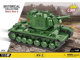 Koнструктор Cobi KV-2 1/48 2731, 510 д. цена и информация | Конструкторы и кубики | pigu.lt