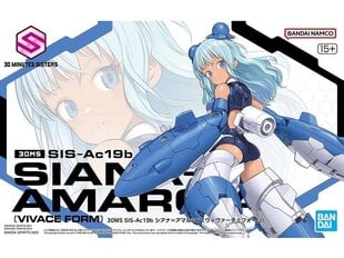 Surenkamas modelis Bandai 30MS SIS-Ac19b Siana-Amarcia 63389 kaina ir informacija | Konstruktoriai ir kaladėlės | pigu.lt