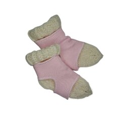 Kojinių laikikliai kūdikiams, rožiniai цена и информация | Колготки, носочки для новорожденных | pigu.lt