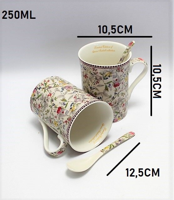 Carmani puodelių rinkinys, 2 vnt. kaina ir informacija | Taurės, puodeliai, ąsočiai | pigu.lt